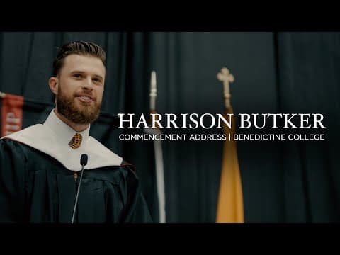 Thumbnail for Harrison Butker | Commencement Address 2024 | Benedictine College
