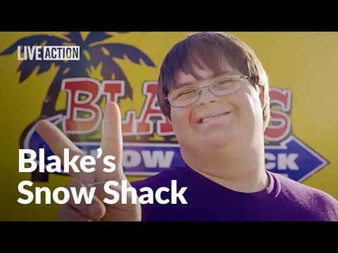 Thumbnail for Blake's Snow Shack - Business Owner with Down Syndrome