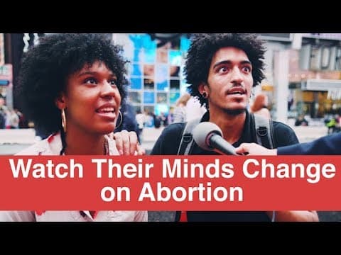 Thumbnail for "That was really scary" - Watch their minds change on abortion