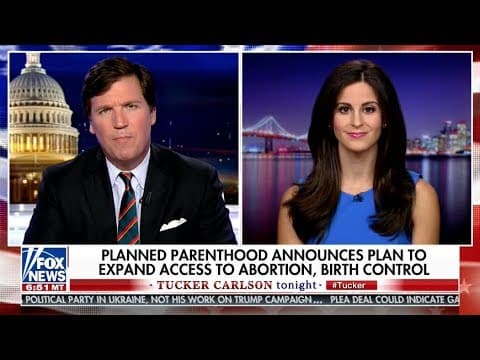 Thumbnail for Lila Rose discusses Planned Parenthood's expansion of abortion on Fox News with Tucker Carlson