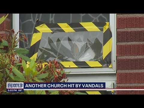 Thumbnail for Another church hit by vandals in Puget Sound | FOX 13 Seattle