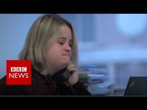 Thumbnail for The first Washington lobbyist with Down syndrome - BBC News