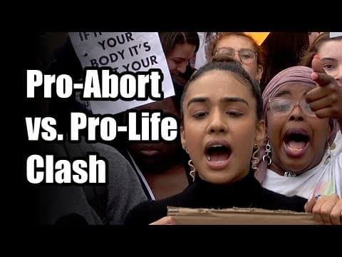 Thumbnail for Pro-Abortion Mob Gets Extreme -- Spitting, Yelling & Pushing