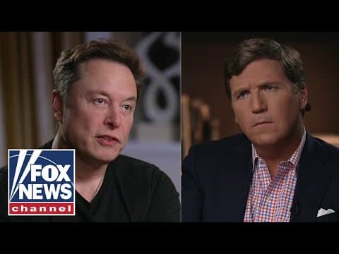 Thumbnail for Elon Musk tells Tucker this trajectory is ‘depressing as hell’