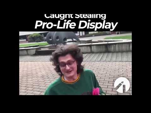 Thumbnail for Pro-Choice Vandal Caught On Camera At Whatcom Community College