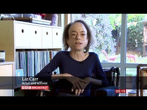 Thumbnail for Liz Carr (Better Off Dead Documentary,  Silent Witness Actress) On BBC Breakfast [07.05.2024]