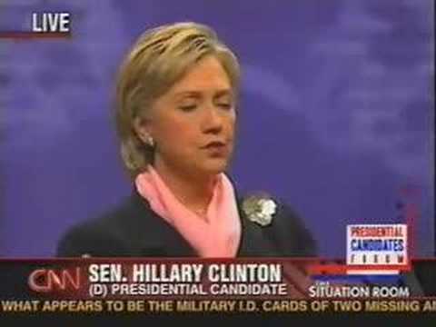Thumbnail for Hillary Clinton Talks About Reducing Abortions in America
