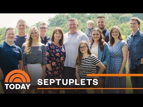 Thumbnail for First Set Of Septuplets Turn 18: Catching Up With The McCaughey Family | TODAY
