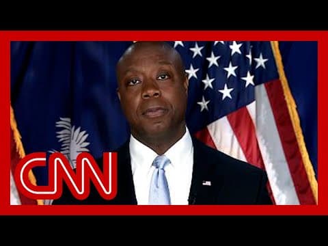 Thumbnail for Watch Sen. Tim Scott's full response to Biden's speech