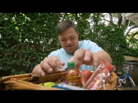 Thumbnail for Walmart's "Bring the spring" ad features HUG's Ethan Holt, professional model with Down syndrome