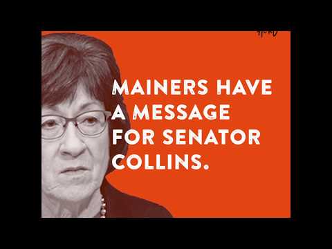 Thumbnail for Mainers have a message for Susan Collins | Be a Hero