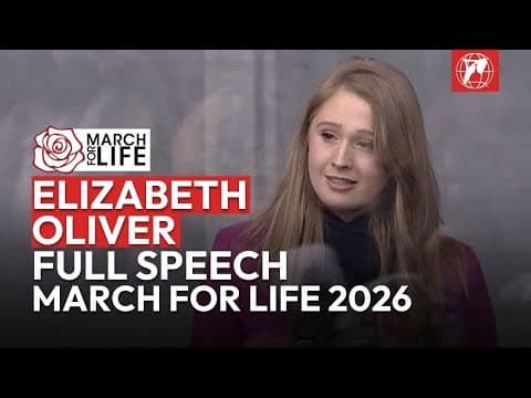 Thumbnail for Georgetown University Student Elizabeth Oliver On Her Calling to Protect Life | March for Life 2026