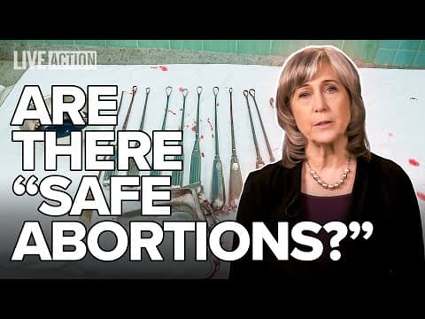 Thumbnail for The Pro-Life Reply to: "Women Will Die From Illegal Back Alley Abortions"
