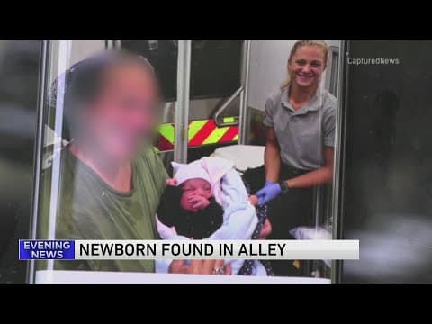 Thumbnail for Newborn found inside dresser in Northwest Side alley right before trash pickup