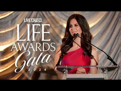 Thumbnail for Using The Power Of Media To Change Hearts & Minds | Lila Rose at the 2024 Life Awards Gala