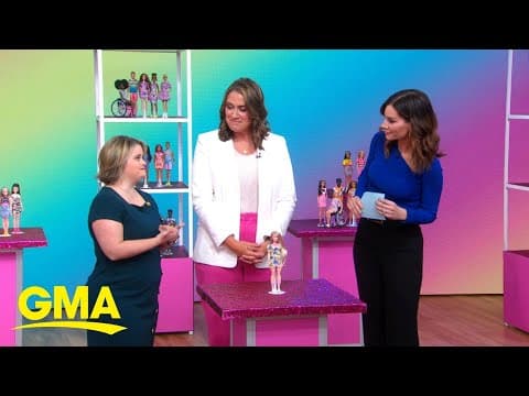 Thumbnail for 1st look at Barbie doll with Down syndrome l GMA