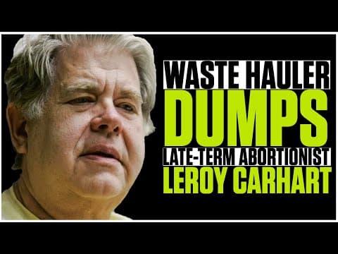 Thumbnail for VICTORY! Bio-Haz Dumps Late-Term Abortionist #ProjectWeakLink