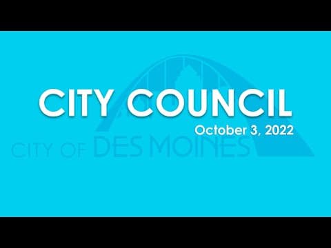 Thumbnail for 10-3-22 City Council