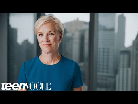 Thumbnail for Cecile Richards Shares What Advice She Would Give Her 18-Year-Old Self | Teen Vogue