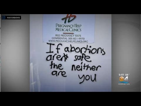 Thumbnail for Hialeah Clinic Vandalized With Anti-Abortion Messages