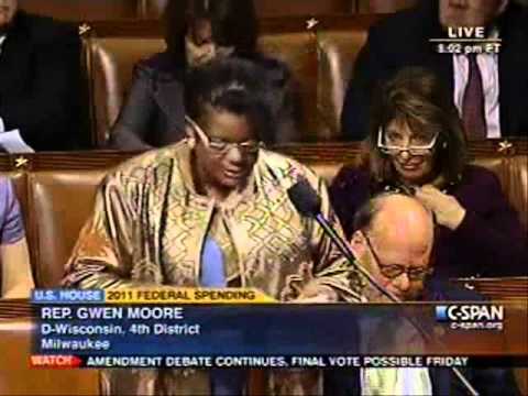 Thumbnail for Rep. Gwen Moore (D-WI) "Abortion or Eat Ramen Noodles"