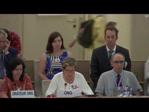 Thumbnail for Mrs. Lambert Pleas For Her Son's Life At The UN