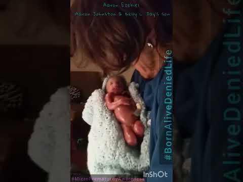 Thumbnail for Aaron Ezekiel Johnston Jr. Born alive and denied life. 23w0d 1lb 2oz Oct 24, 2015 forever 6hours old
