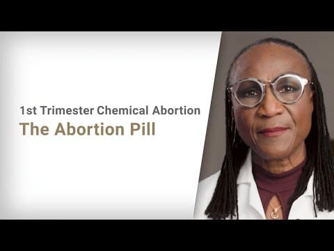 Thumbnail for 1st Trimester Abortion - The Abortion Pill | Includes Fetal Development Information