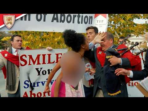 Thumbnail for Woman Attacks Prayerful Pro-Life Event with Black Paint