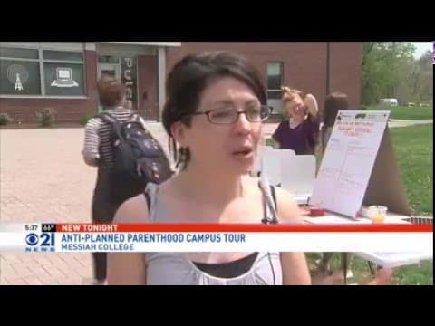 Thumbnail for WHP (CBS) in Harrisburg, PA covered the We Don't Need Planned Parenthood Tour