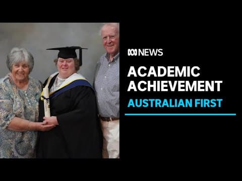 Thumbnail for Rachel High lives with Down syndrome and has just earned a bachelor's degree | ABC News