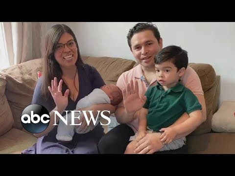 Thumbnail for ICU staff celebrates COVID patient leaving as new mom | WNT