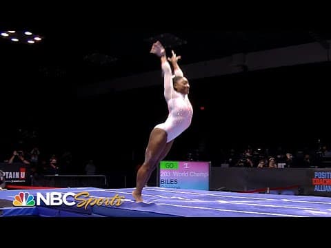Thumbnail for Simone Biles lands Yurchenko double pike vault at U.S. Classic | NBC Sports
