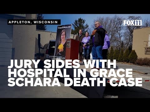 Thumbnail for Jury sides with Appleton hospital in wrongful death suit filed by family of Grace Schara