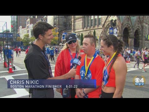 Thumbnail for Chris Nikic, 22-Year-Old Athlete With Down Syndrome, Completes Boston Marathon