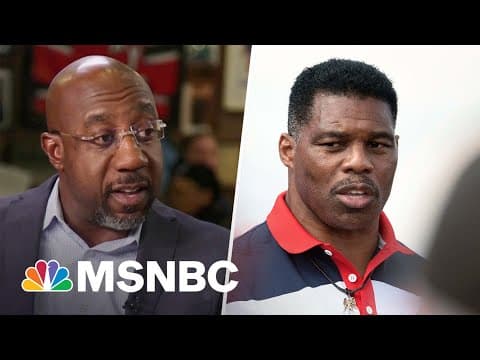 Thumbnail for Warnock: Race Against Walker Is Not About Republican Vs. Democrat, It's Right Vs. Wrong