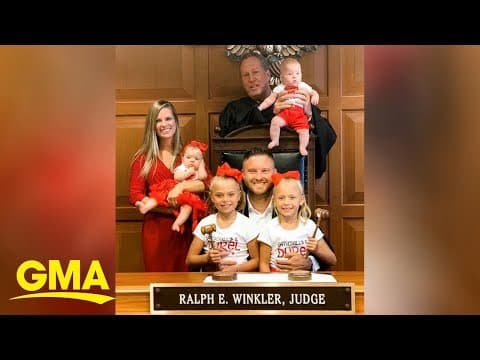 Thumbnail for Couple agrees to adopt sisters and learns they're pregnant with twins two weeks later| GMA