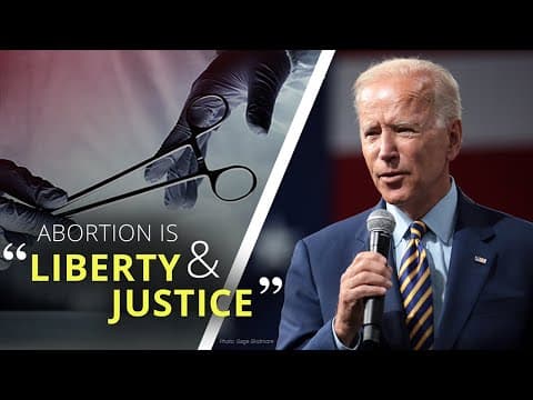 Thumbnail for Biden Says Abortion is "Advancing Liberty & Justice" in State of the Union