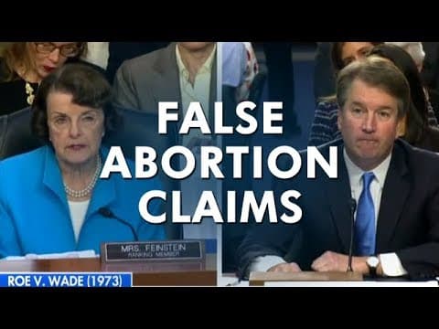 Thumbnail for False Abortion Claims at Kavanaugh Hearing