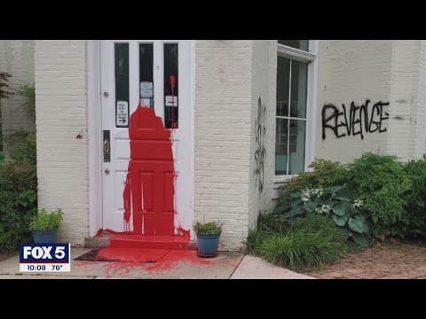 Thumbnail for DC pregnancy center vandalized in Capitol Hill amid Roe v. Wade debate across the country | FOX 5 DC