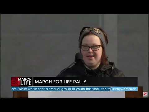 Thumbnail for 2022 March for Life: Katie Shaw, Down Syndrome Advocate