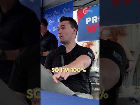 Thumbnail for Charlie Kirk PERSUADES Woman To Think Differently About Abortion & Motherhood