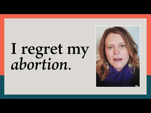 Thumbnail for I Regret My Abortion - Tori's Story | Can't Stay Silent