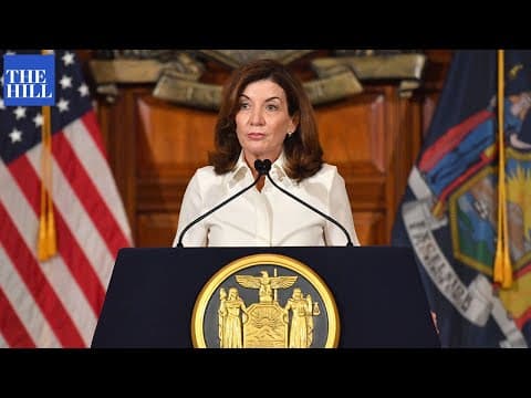 Thumbnail for NY Gov. Hochul RESPONDS to abortion law in Texas