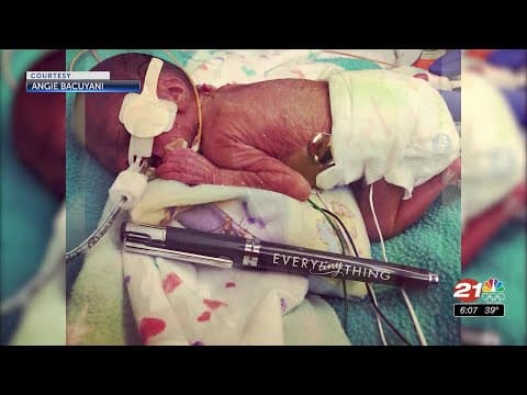 Thumbnail for Redmond family moving cross country to save pre mature daughters life