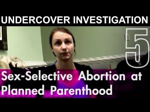 Thumbnail for Part 5: North Carolina abortion clinics facilitate the killing of a girl, just because she's a girl.