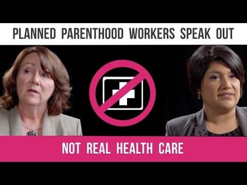 Thumbnail for Managers Reveal Planned Parenthood is Not Real Health Care