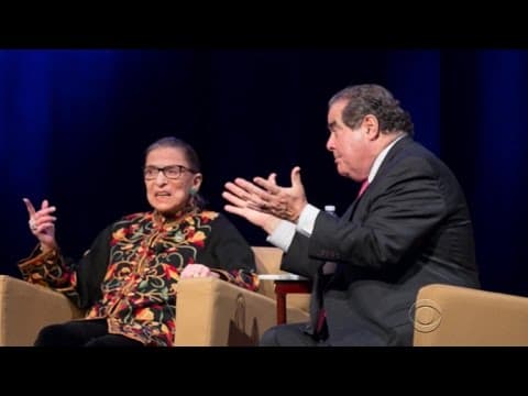 Thumbnail for Antonin Scalia and Ruth Bader Ginsburg's lasting friendship
