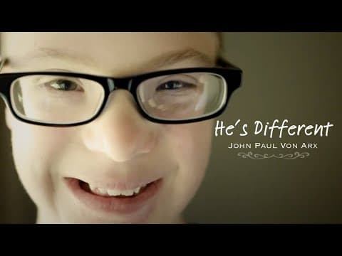Thumbnail for He's Different - John Paul Von Arx (feat. Sam) Official Music Video