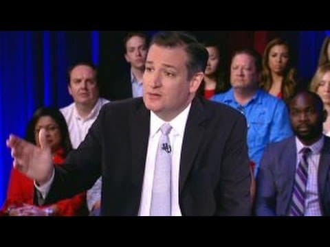 Thumbnail for Ted Cruz talks women in combat, abortion and Hispanic voters